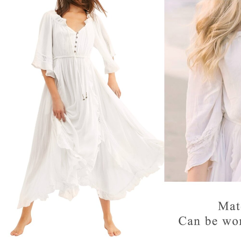 Free People Endless Summer Beach Bliss Maxi Dress